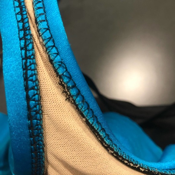 Vintage Sirena Bullet Bra Ruffle Modesty Apron Double Front One Piece Swimsuit - Picture 15 of 16